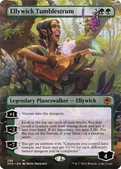 1x - Ellywick Tumblestrum - [SELECT] - Forgotten Realms - NM MTG - Image 3