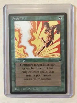 Magic the Gathering Card Avoid Fate Legends - Image 1