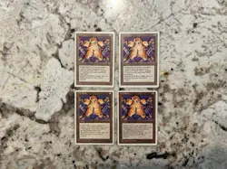 Mtg The Rack x4 - Magic the Gathering The Rack Playset HP - Image 1