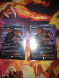 Pack Rat (1307) (Rainbow Foil) - Secret Lair Drop x2 - Image 1