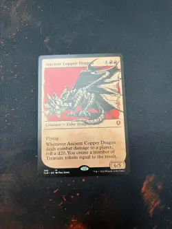 Ancient Copper Dragon (Showcase) Commander Legends: Battle for Baldur's Gate... - Image 2