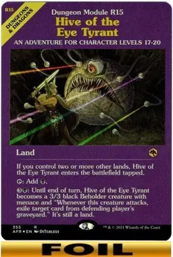 1x - Hive of the Eye Tyrant - [SELECT / YOU CHOOSE] - Forgotten Realms - NM MTG - Image 4