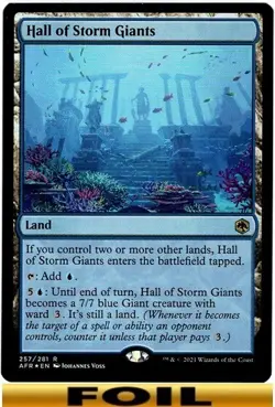 1x - Hall of Storm Giants - [SELECT] - Forgotten Realms - NM MTG - Image 2