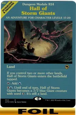 1x - Hall of Storm Giants - [SELECT] - Forgotten Realms - NM MTG - Image 4