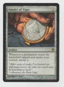 Magic: The Gathering Amulet Of Vigor Worldwake LP - Image 1