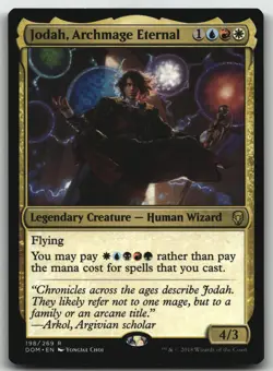 Jodah, Archmage Eternal R Dominaria 198 LP - Image 1