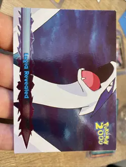 Topps Pokemon The Movie 2000 Lugia Revealed #44 Foil -- Blue Label - Image 1