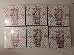 JAPANESE Pokemon TCG: Scarlet & Violet - 151 Booster Box - LOT 6X 4521329346038 - Image 1