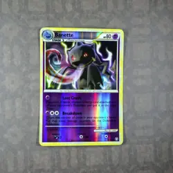Pokemon TGC Banette 14/102 Triumphant Revese Holo Rare HeartGold SoulSilver NM - Image 2