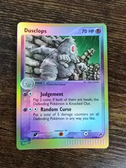 Pokemon Dusclops 4/100 EX Sandstorm Reverse Holo Rare NM-MINT+ - Image 2