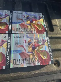 Magic: The Gathering - Final Fantasy Collector Booster Omega Box Lot of 4 - Image 3