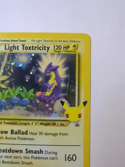 Light Toxtricity SWSH137 Promo NM | Pokemon Celebrations 25 - Image 2