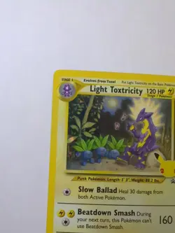Light Toxtricity SWSH137 Promo NM | Pokemon Celebrations 25 - Image 3