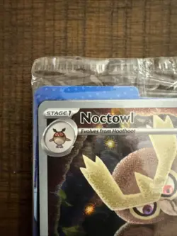 Pokemon TCG Noctowl #141 SEALED - Pokemon Promo Stellar Crown NM! - Image 2