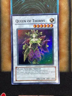 Yugioh Queen Of Thorns CSOC-EN042 Super Rare NM - Image 1