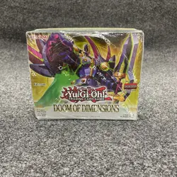 Yu-Gi-Oh! TCG: Doom of Dimensions Booster Box - 24 Packs, Worn Box - Image 1