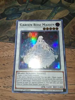 Garden Rose Maiden LED4-EN023 1st Edition Ultra Rare LP - Image 2