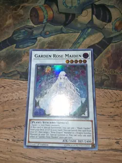 Garden Rose Maiden LED4-EN023 1st Edition Ultra Rare LP - Image 3