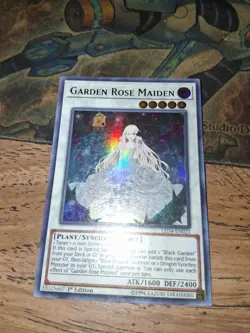 Garden Rose Maiden LED4-EN023 1st Edition Ultra Rare LP - Image 4