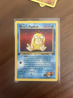 Misty’s Psyduck #90/132 Pokemon Gym Challenge - WOTC Vintage Card NM Pokemon TCG - Image 1