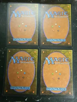 Vintage MTG Unlimited Samite Healer x4 White Common Card Excellent - Image 2