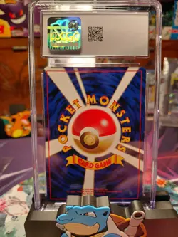 1998 Pokemon CD Promo Blastoise Card Graded CGC 10 - Image 2