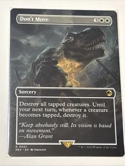 MTG English Don't Move (Borderless) NM Normal - Image 1