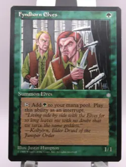 MTG Fyndhorn Elves Ice Age Regular LP/NM - Image 1