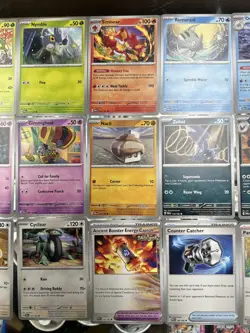 Pokemon TCG: Paradox Rift 29 Card Lot - Nonholo Common, Uncommon - Image 3