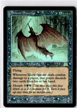 Silent Specter MP* FOIL PRERELEASE Onslaught ENGLISH 169/350 mtg -UnltdCards - Image 1