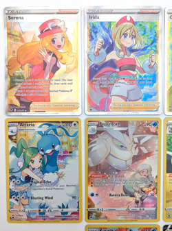 Lot of 10 Pokemon TCG Cards Cheryl Irida Serena Blissey Flaaffy Kingdra Braixen - Image 2