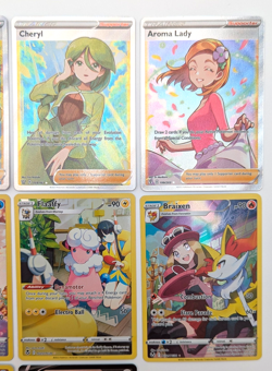 Lot of 10 Pokemon TCG Cards Cheryl Irida Serena Blissey Flaaffy Kingdra Braixen - Image 3