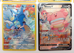 Lot of 10 Pokemon TCG Cards Cheryl Irida Serena Blissey Flaaffy Kingdra Braixen - Image 4