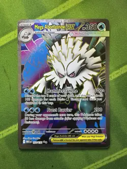 Pokemon Card Mega Abomasnow ex - Ultra Rare ME01: Mega Evolution 157/132 NM - Image 1