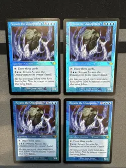 Arcanis The Omnipotent X4 Retro Frame FOIL Dominaria Remastered Nm Near Mint - Image 1
