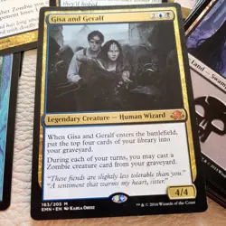 Mythic Rare Gisa and Geralf ZOMBIES General COMMANDER Magic Deck. ALL 100 Cards - Image 1
