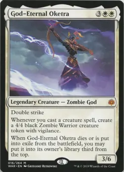 God-Eternal Oketra M War of the Spark 16 LP-NM MTG - Image 1