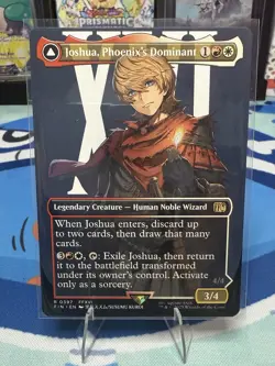 Joshua, Phoenix's Dominant (Borderless) Final Fantasy Foil - Image 1