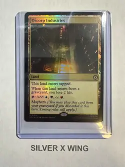 Oscorp Industries Foil x1, MTG, Marvel's Spider-Man, Magic the Gathering, NM - Image 1