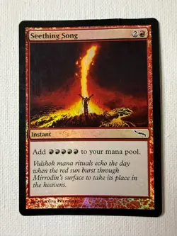 Seething Song | Foil | Mirrodin | MP | MTG | Mana Ramp Staple - Image 1