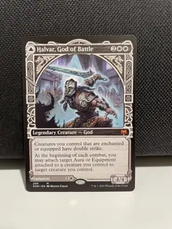 Halvar, God of Battle (Showcase) Kaldheim Regular - Image 1