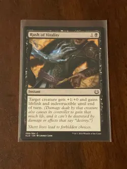 Magic the Gathering Kaladesh Rush of Vitality - Image 1
