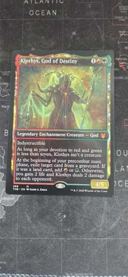 MtG Klothys, God of Destiny (Showcase) - Image 1