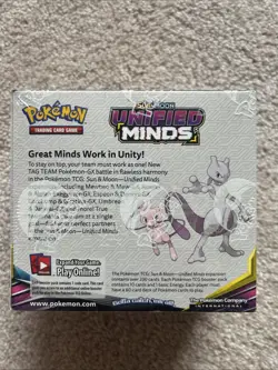 Pokemon Sun & Moon Unified Minds Booster Box - Brand New / Sealed - Image 5