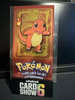Pokemon Topps Tin Topper 04 Charmander NM - Image 1