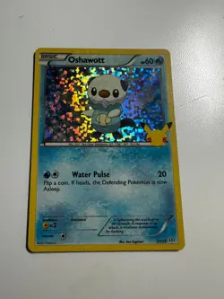 Pokemon Mcdonalds Promo 2021 Oshawott Holo Rare 21/25 NM - Image 1