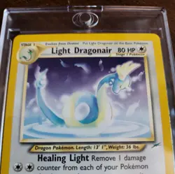 Light Dragonair - 22/105 Neo Destiny - Pokemon TCG - 2002 - HP - Image 2