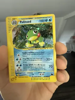 Politoed H23/H32 Skyridge Holo Rare LP-EXC English Wotc Vintage Pokemon - Image 1