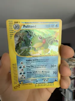 Politoed H23/H32 Skyridge Holo Rare LP-EXC English Wotc Vintage Pokemon - Image 2