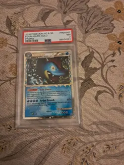 2010 Pokemon HG & SS Feraligatr Holo Promo PSA 8 HGSS07 Prime - Image 2